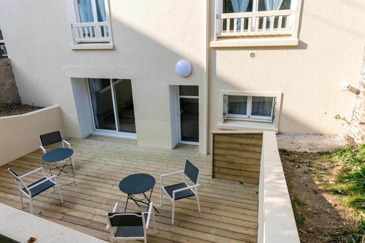 Le Belem : Chambre Spacieuse Avec Sdb Privative, Cuisine Et Salon Partages, Terrasse, Proche Facs Et Centre Brest Exterior photo