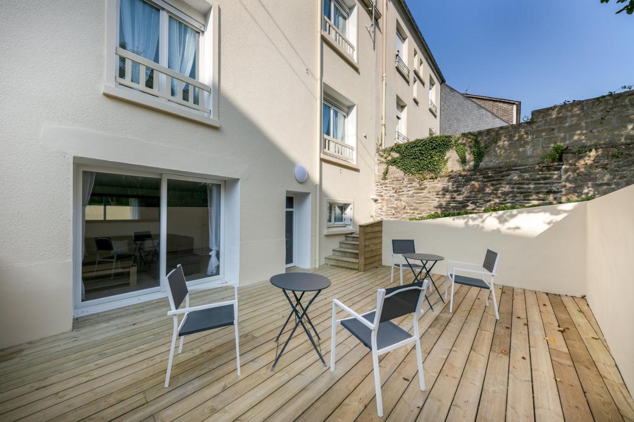 Le Belem : Chambre Spacieuse Avec Sdb Privative, Cuisine Et Salon Partages, Terrasse, Proche Facs Et Centre Brest Exterior photo